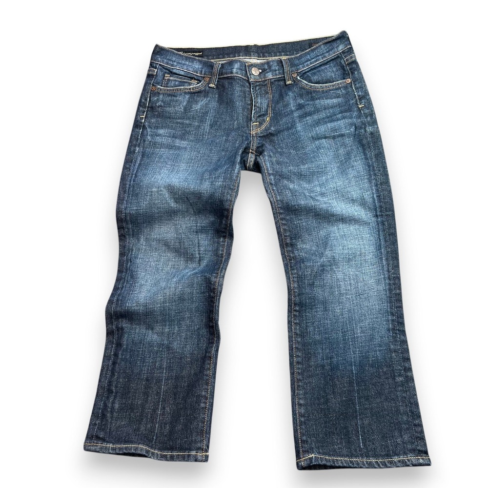 Citizens of Humanity Kelly 063 Crop Jeans Womens 28 Blue Low Waist Gorpcore USA